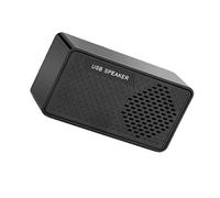 LALAFINA Mini Usb Soundbar Speaker Subwoofer Easy to Install Sound Suitable for Laptop Desktop
