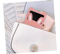 LALAFINA Mobile Phone Back Sticker Card Holder Pu Leather Material Designed As Fashion Accessory for Daily Use Card Holder Back of Phone for Secure Storage