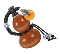 LALAFINA Natural Gourd Bottle 150ml Creative Liquor Flask with Comfortable Surface and Assorted Colours, for Restaurants and Bars, Decorative Hanging Wine Holder