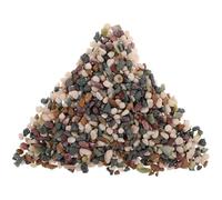 LALAFINA Natural Gravel Tank Stone Aquarium Substrate with Realistic Pebbles for Small Aquariums, Space Saving Design and Comfortable Resting Environment, for Indoor Plants and Fish Tank