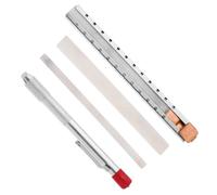 LALAFINA Natural Soapstone Pencil Refill Durable Welding Chalk for Steel and Tile Marking Easy to Use Soapstone Marker for Builders and Engineers