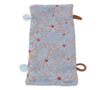 LALAFINA Non-Slip and Heat Insulation Protection Cloth Material Stylish Pattern Pot Handle Grips Pan Handle Covers with for for Safe Cooking Kitchen and Dining Area Use