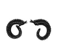 LALAFINA Pair Devil Horns Cosplay Hair Clips Cosplay Sheep Horns Hairpin Sheep Horn Hair Clip Kids Tiara White Horns Headband Halloween Hair Clip Goat Horns European and American Makeup