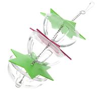 LALAFINA Parrot Foraging Hanging in Bird Cage, 3 Layer Acrylic Interactive for Parrot and Cockatiel to Prevent Negative Behaviour and Encourage Play