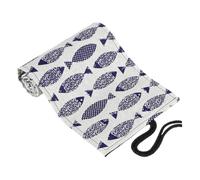 LALAFINA Pencil Roll Wrap Creative and Adorable Design Cotton Linen and Canvas with 48 Slots, Space-Saving and Easy to Carry Portable Pencil Pouch for Sketching and Drawing