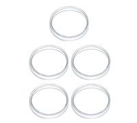 LALAFINA Petri Dishes with High Temperature Resistance and Easy Convenient Use 5pcs High Borosilicate Glass Glass Material for Cell Culture and Laboratory Experiments for Science