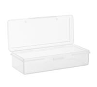 LALAFINA Plastic Cheese Storage Container with Lid for Fridge, Airtight Mini Butter and Cheese Keeper Box, Flip-lid Fresh Keeping Food Storage for Home Use