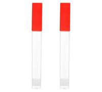 LALAFINA Plastic Thermometer Storage Box Organise Essentials for Adults 2pcs Protective Case under Tongue and Temporal Thermometers, Easy Cleaning Suitable for Home and Hospitals