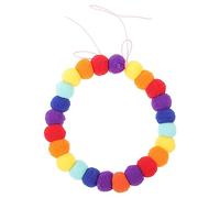 LALAFINA Pom Pom Pet Collar Cat Collar Adjustable Decorative for Photo Shoots and Street Use Suitable for Pets and Cats