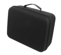 LALAFINA Portable Hair Tool Travel Case Blow Dryer Storage Container with Large Capacity 12x8x4inch Eva Oxford Cloth Sturdy Not Easy to Deform Simple Elegant Design for Travel Suitcases