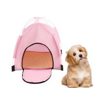 LALAFINA Portable Outdoor Pet Tent a Sunscreen Shelter for Small Pets, Foldable and Rain-proof with Strong Structure, Made of Sturdy Polyester Fabric for Play Tent Use