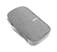 LALAFINA Portable Passport Wallet Travel Holder Lightweight Polyester Document Wallet for Family Use with Waterproof Design and Compact Size, for Organising Travel Essentials Assorted Style