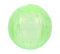 LALAFINA Portable Plastic Hamster Running Ball for Small Animals, Easy to Clean Green Exercise Toy Ball for Hamster and Pet Use at Home Or on The Road