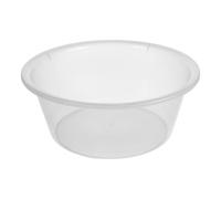 LALAFINA Portable Washbasin Plastic Basin Large Capacity Sturdy Big Opening Design for Home and Salon Use Foot Bath Tub