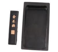 LALAFINA Preserve Inkslab Chinese Inkstone Ink Stick Calligraphy Writing Inkslab Sturdy Easy to Use