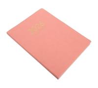 LALAFINA PU Leather Daily Planner Appointment Book with Spacious Writing Space Academic and Professional Organizer for Students and Teachers Monthly Calendar Notebook for Precise Scheduling