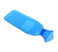 LALAFINA PVC Hot Water Bottle with Heat Relief and Cold Therapy, Blue Pattern, Extended Size for Bedtime Warmth and Comfort, Random Color