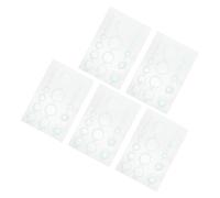 LALAFINA Quilling Mold and Holiday Presents for Handmade Crafts Design 5pcs with -Row Half Sphere Template Easy to Operate and Clean for Paper Craft