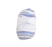 LALAFINA Rainbow Knitting Wool Yarn 5-ply Thick Hand Knitting Woolen Yarn for DIY Crafts in Orchid Color Suitable for Hats Sweaters and Scarves in UK