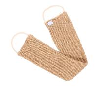 LALAFINA Ramie Jute Bath Towel Exfoliating Back Scrubber 35x5x2inch Gentle on Skin Removes Dead Skin Natural Back Scrubber for Shower Bathing Accessories