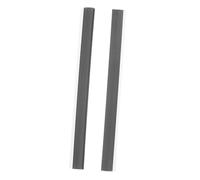 LALAFINA Replacement Dustpan Edge Strips Plastic Soft Lip 10.2 Inch 2 Pack for Domestic and Kitchen Use