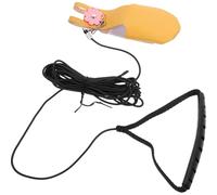 LALAFINA Reusable Bird Diaper for Budgies and Cockatiels with 4m Leash, Skin-friendly Suede Material, for Travel and Hiking, Comfortable Parrot Clothes with Simple and Elegant Design