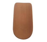 LALAFINA Rolling Pin Display for Home with Bamboo Grooved Base, 18x7x2cm Rustic Wooden Roller Stand to Store Kitchen Utensils and Prevent Rolling, Suitable for Bakers