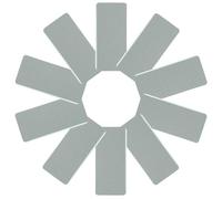 LALAFINA Sanding Blocks Dual Grit 10 Pieces Rectangular Sponge Pads 9X4Cm for Jade, Jewellery Crafting Fine Polishing Tasks