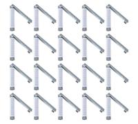 LALAFINA Self Grip Hair Rollers Hair Curlers 20pcs Suitable for Women and Home Use