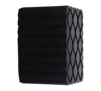 LALAFINA Shock Absorber Cushion Rubber Jack Pad for Automobile Jack and Vehicle Chassis, 3 Ton Capacity, Black Rubber Material Shock Absorbing Protection for Tire Changes and Automotive
