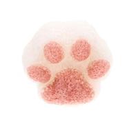 LALAFINA Shower Sponge Pouf Bubble Bath Ball Hydrophilic Polyurethane Cartoon Cat Claw Shape Deeply Clean Skin Create Rich Foam Bathing