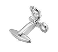 LALAFINA Silver Stethoscope Cufflinks for Men, Creative and Practical Stainless Steel Sleeve Nails, Fashion Shirt Accessories Suitable for Weddings and Special Occasions