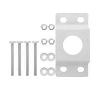 LALAFINA Solar Light Mounting Bracket Pole Kit for Outdoor Lamp Posts Secure Connection for Solar Lighting Systems Streetlight Applications