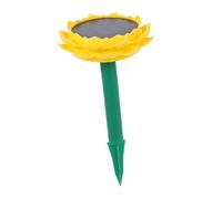 LALAFINA Solar Powered Lotus Shape Outdoor Wireless Speaker for Garden Buddhist Music Player Portable Music Box with Easy Operation and Design