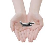 LALAFINA Spring Loaded Door Latch Lock for Pet Cage, Heavy Duty Stainless Steel Bolt with Thickened Design, Easy to Maintain and Secure Safety Door Lock for Home and Outdoor Use