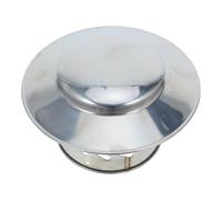 LALAFINA Stainless Steel Round Chimney Cap with Cone Shape, Weatherproof and Rust Resistant Roof Vent Cover for Outdoor Chimney Flue Pipe Protection, Suitable for Seasons