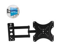 LALAFINA Stretchable Rotating Tv Wall Mount Bracket for Flat Panel LCD LED Tvs Easy Install Classic Black for Home Office Ktv and
