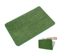 LALAFINA Sturdy Artificial Grass Dog Pee Pad Replaceable Washable Pet Mat with Leak-Resistant Backing for Indoor and Outdoor Puppy Training