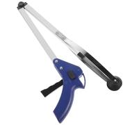 LALAFINA Sturdy Garbage Clamp with Swiveling Precision Claws and Ergonomic Handle, Folding Grabber Tool Made of Rubber and Stainless Steel for People with Arthritis or Injury, for Reaching