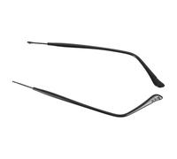 LALAFINA Temple Tips Replacement Eyeglass Temple Replacement Tr Metal 1mm Bore Thick Black for Sunglasses, Outdoor Use and Daily Activities