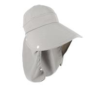 LALAFINA Unisex Wide Brim Sun Hat Breathable UV Protection Fishing Cap for Summer Outdoor Activities Versatile Fashion Accessory for Men Women for Hiking Beach Garden