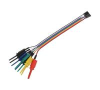 LALAFINA Universal Compatibility Test Hook Clip for Engineers with Plastic Material, Signal Tracing Function, Suitable for Smd and Breadboard, for Pcb Debugging and Test Probe Applications