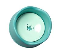 LALAFINA Wear-resistant Plastic Cat and Puppy Bowl for Household Use, Multi-function Kitten Feeding and Water Dish, Sturdy Pet Bowl for Cats and Puppies