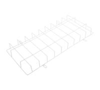 LALAFINA Wire Guard Exit Sign Light Protective Guard White Plastic Sleek Modern Design Easy to Operate Resistant to Deformation for Emergency Sign Lights in Movie Theaters and Shopping