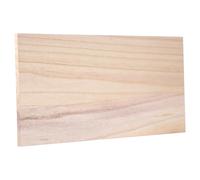LALAFINA Wood Panel and Furniture Making Board Unfinished Wood Board Rectangular Solid Wood Plank 40x20cm for Home Shelving Wood and DIY