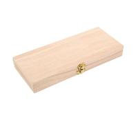 LALAFINA Wooden Storage Box for Glass Hydrometer Hard Case with Foam Lined Insert Multi-Purpose Use Organized Storage for Distilling and Fieldwork