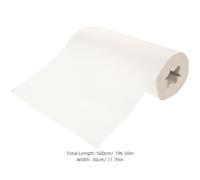 LALAFINA Wrapping Paper Roll Packing Paper White 30cm X 50m Tear-resistant and Easy to Cut and Floral Decoupage Craft Supplies