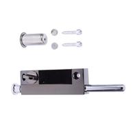 LALAFINA Zinc Alloy Spring Lock Security Slide Bolt Lock Smooth Surface Rust Prevention for Wooden Doors Sturdy and Reliable Home Security Hardware