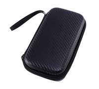 LALAFINA Zippered Shockproof Protective EVA Storage Case with Lanyard Organizer for Thermometer Home Travel Supplies 7.09x4.33x1.69 Inch