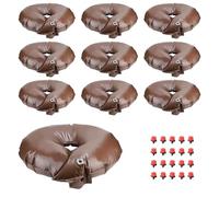 lalago 10 Pieces Watering Bag for Trees, 56L PVC Watering Ring UV Resistant, Automatic Irrigation Ring, Watering Ring Trees for Fruit Trees, Young Trees